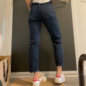 UNIQLO JEANS straight boyfriend jeans